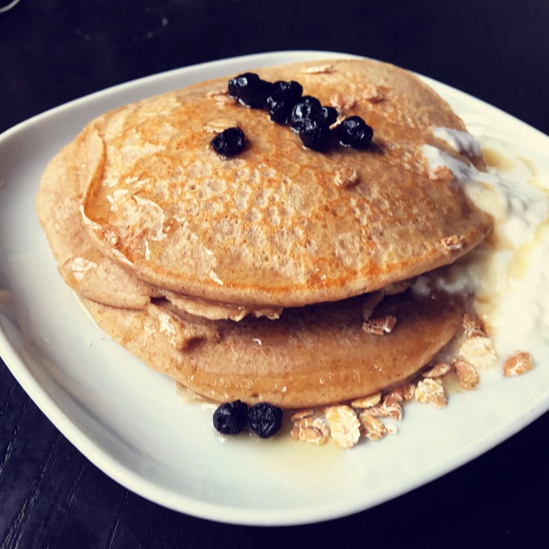 【减脂小厨房】最简单的燕麦松饼