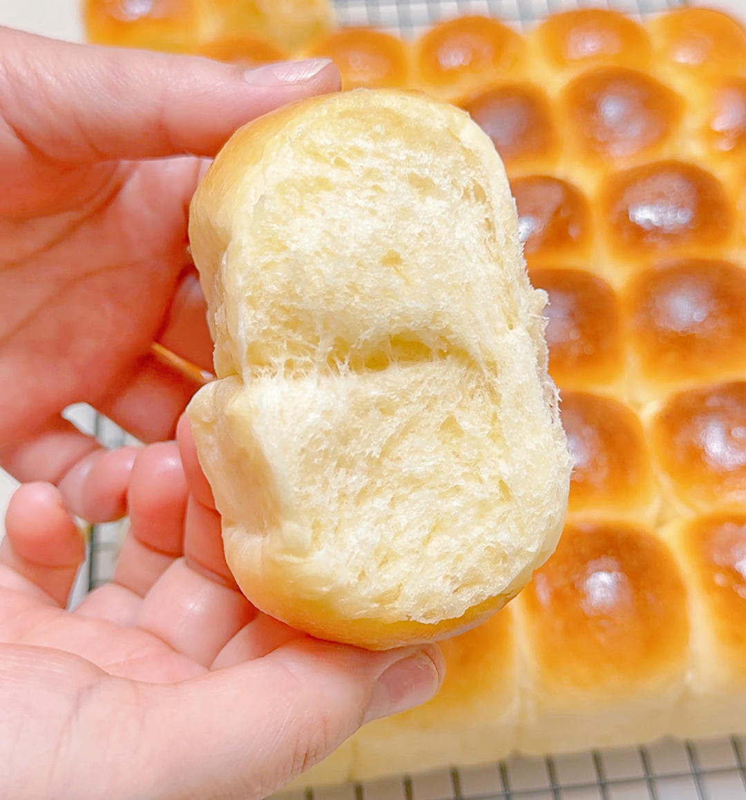 纯奶手撕吐司的做法 步骤1