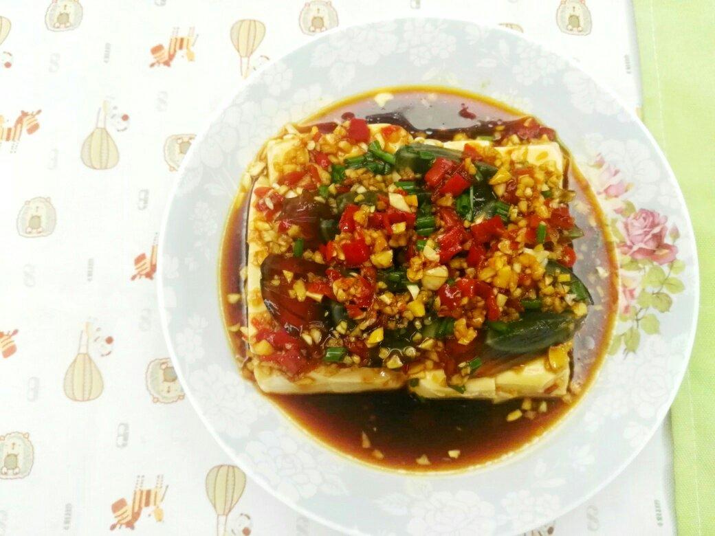 皮蛋豆腐