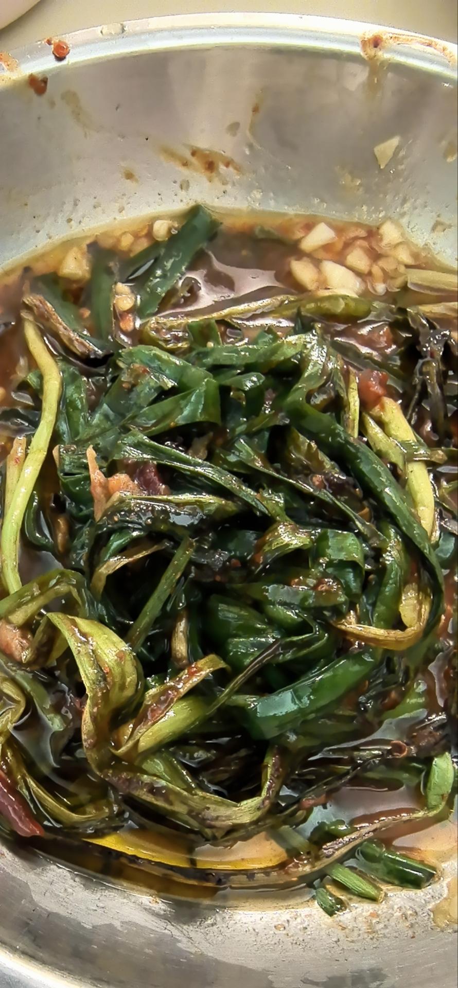 烤韭菜