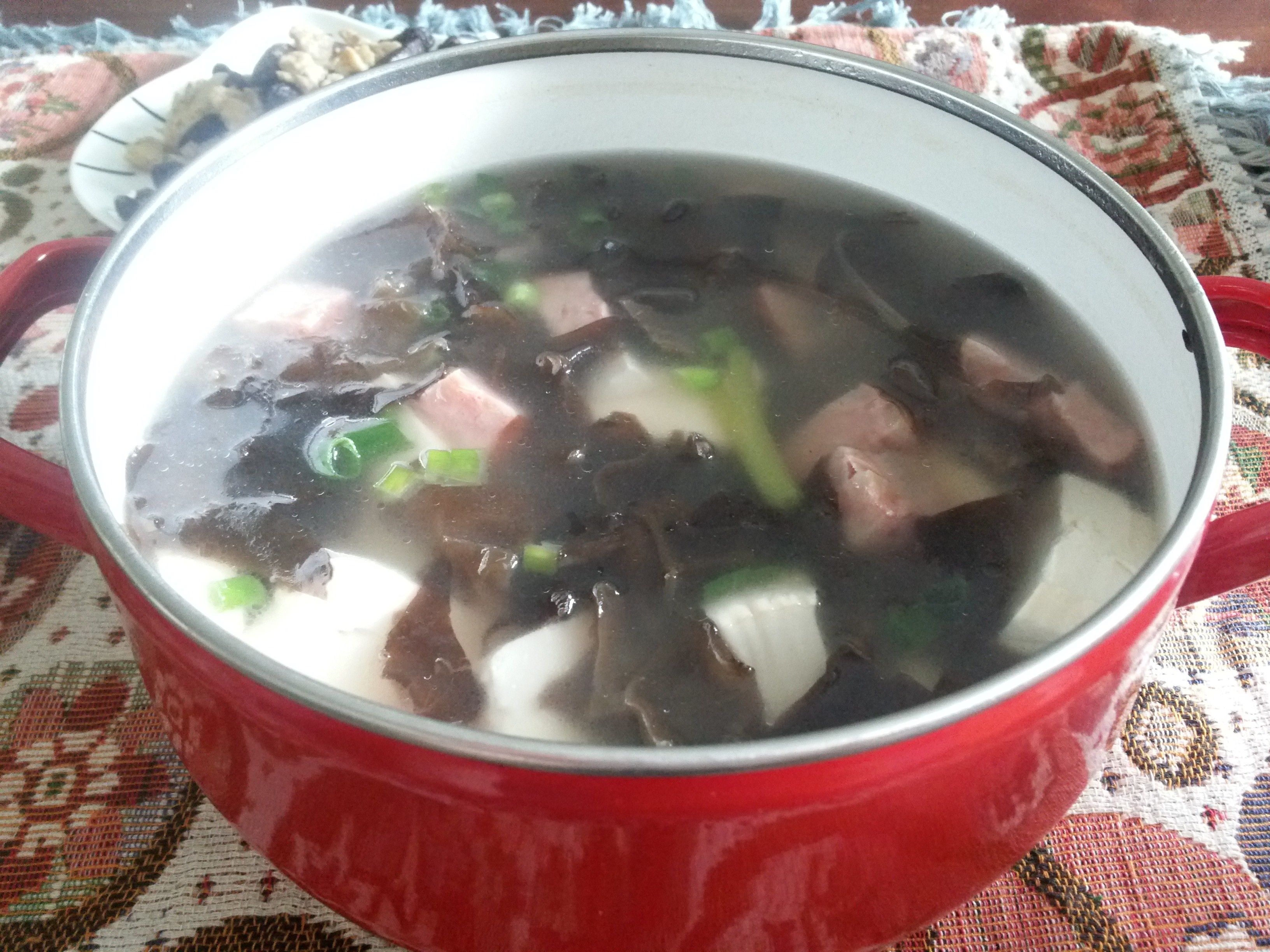 排毒木耳豆腐羹