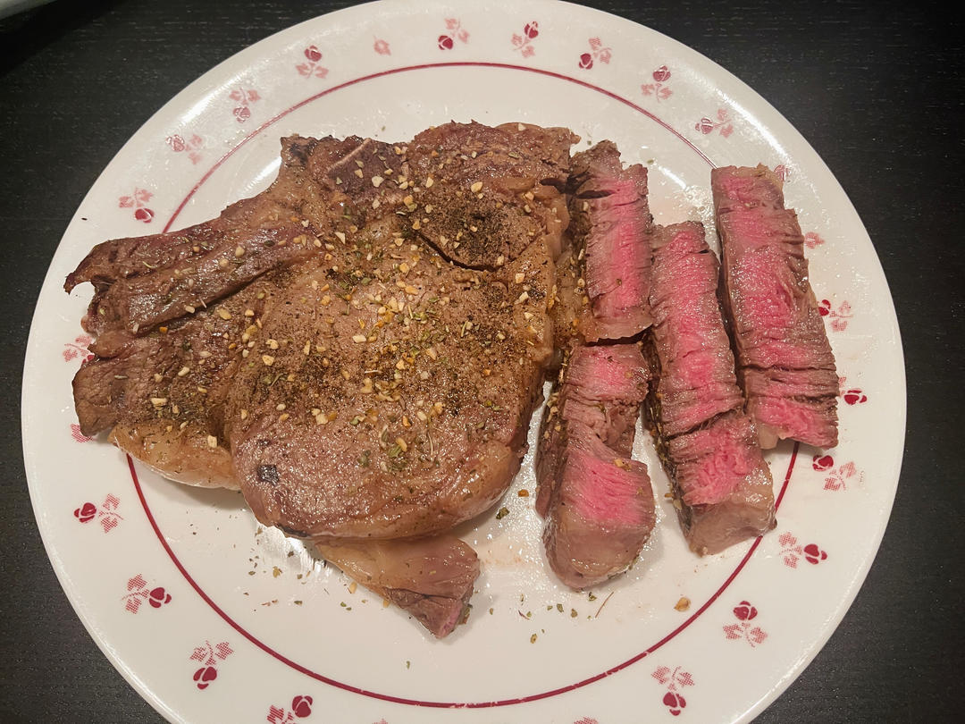 快手煎山姆厚肉眼牛排