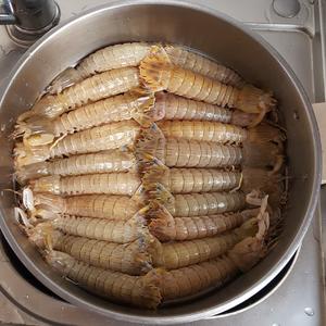 清蒸螃蟹皮皮虾的做法 步骤1