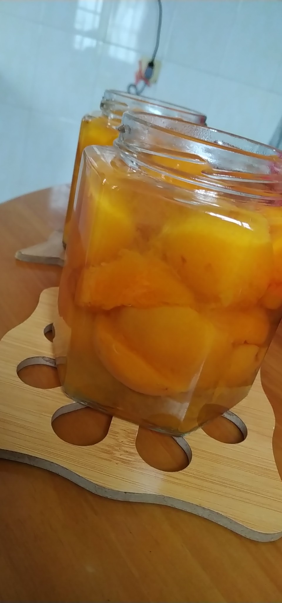 冰糖黄杏罐头的做法