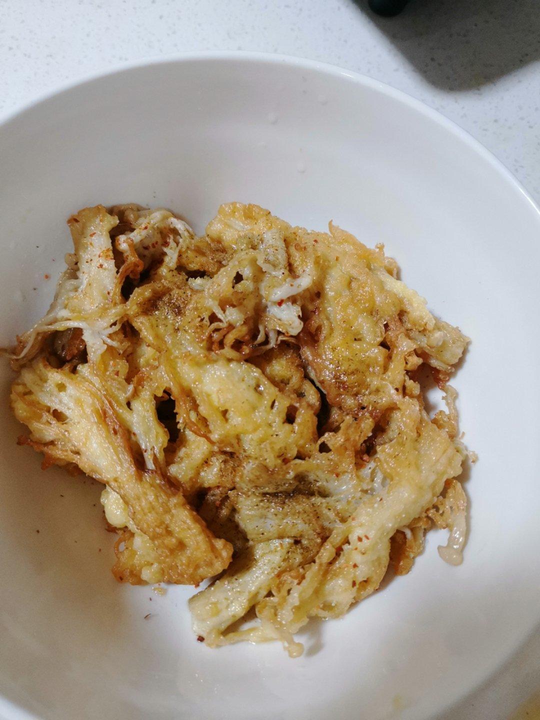 油炸椒盐金针菇