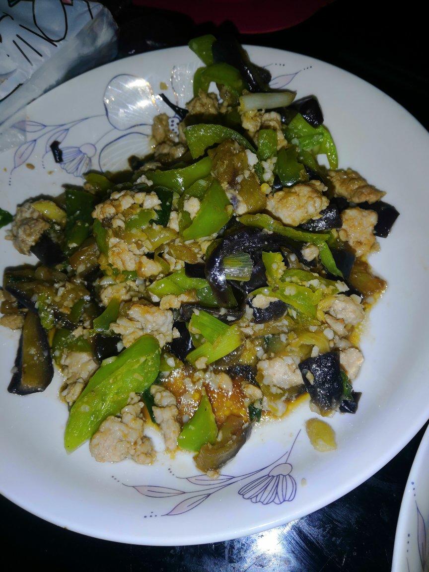红烧肉沫茄子