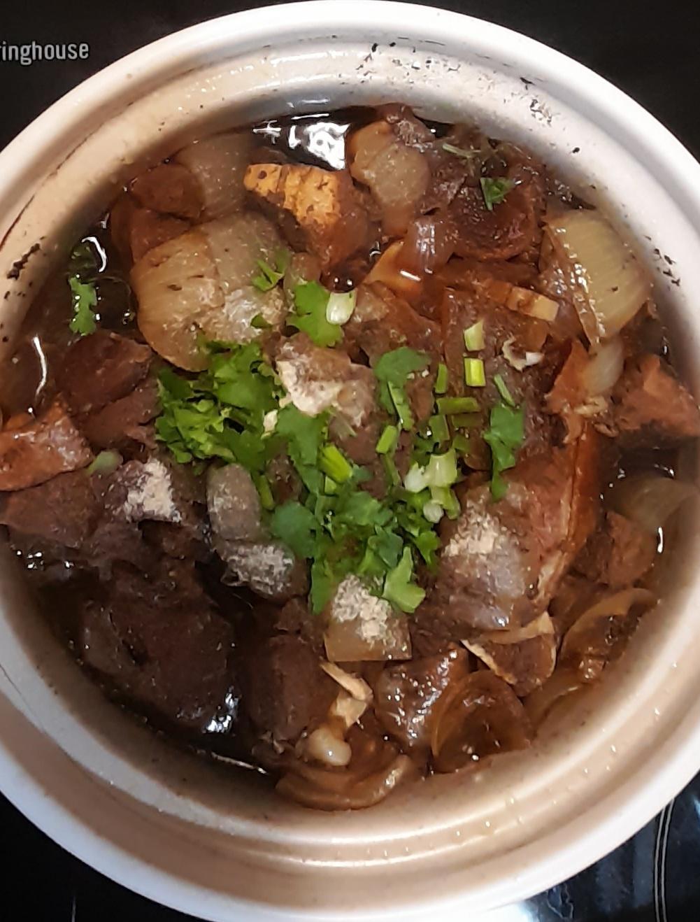 【家常山羊煲】的做法