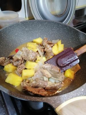 非常好吃😋鳳梨燒鴨肉［菠萝］的做法 步骤9