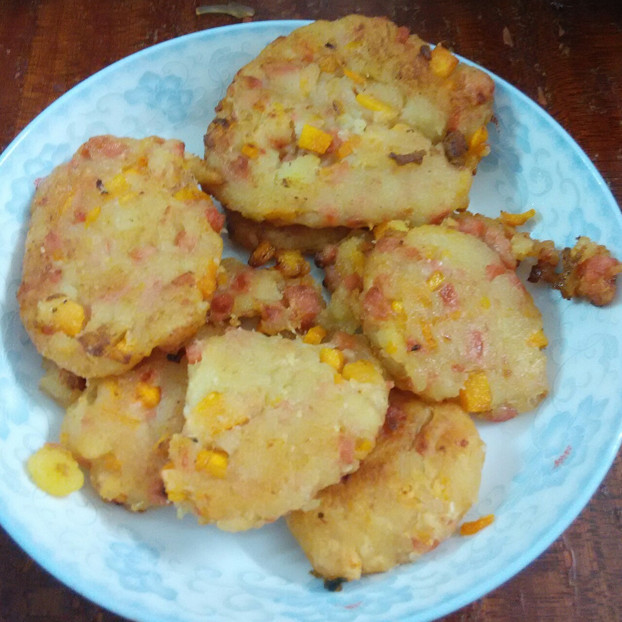 土豆火腿早餐饼