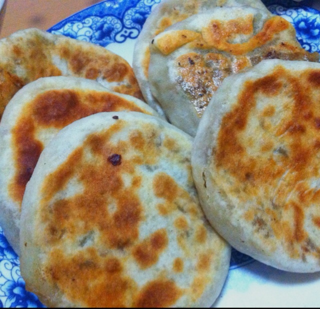 尖椒茄子馅饼