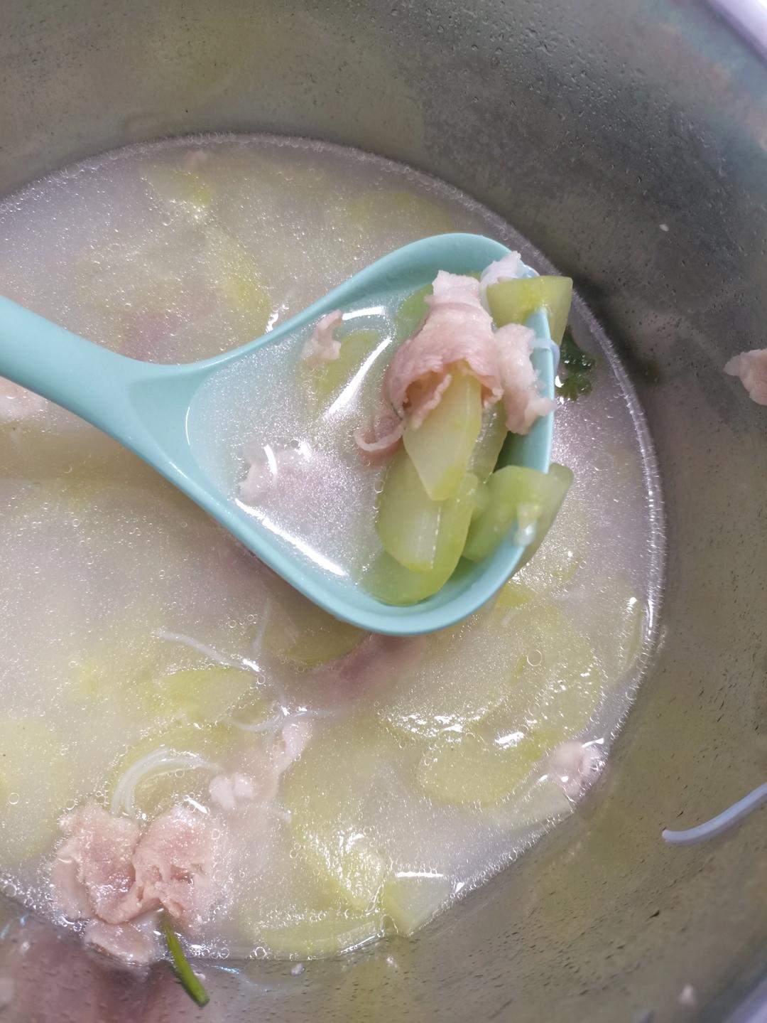 老黄瓜羊肉粉丝汤
