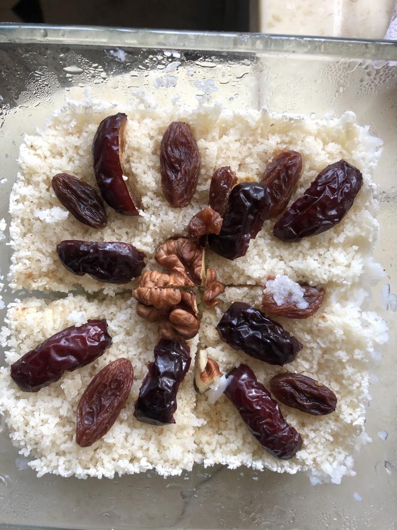 人人都会做的桂花糕+豆沙松糕