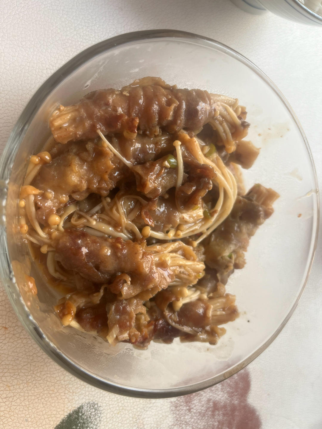 好吃到舔盘的肥牛金针菇卷