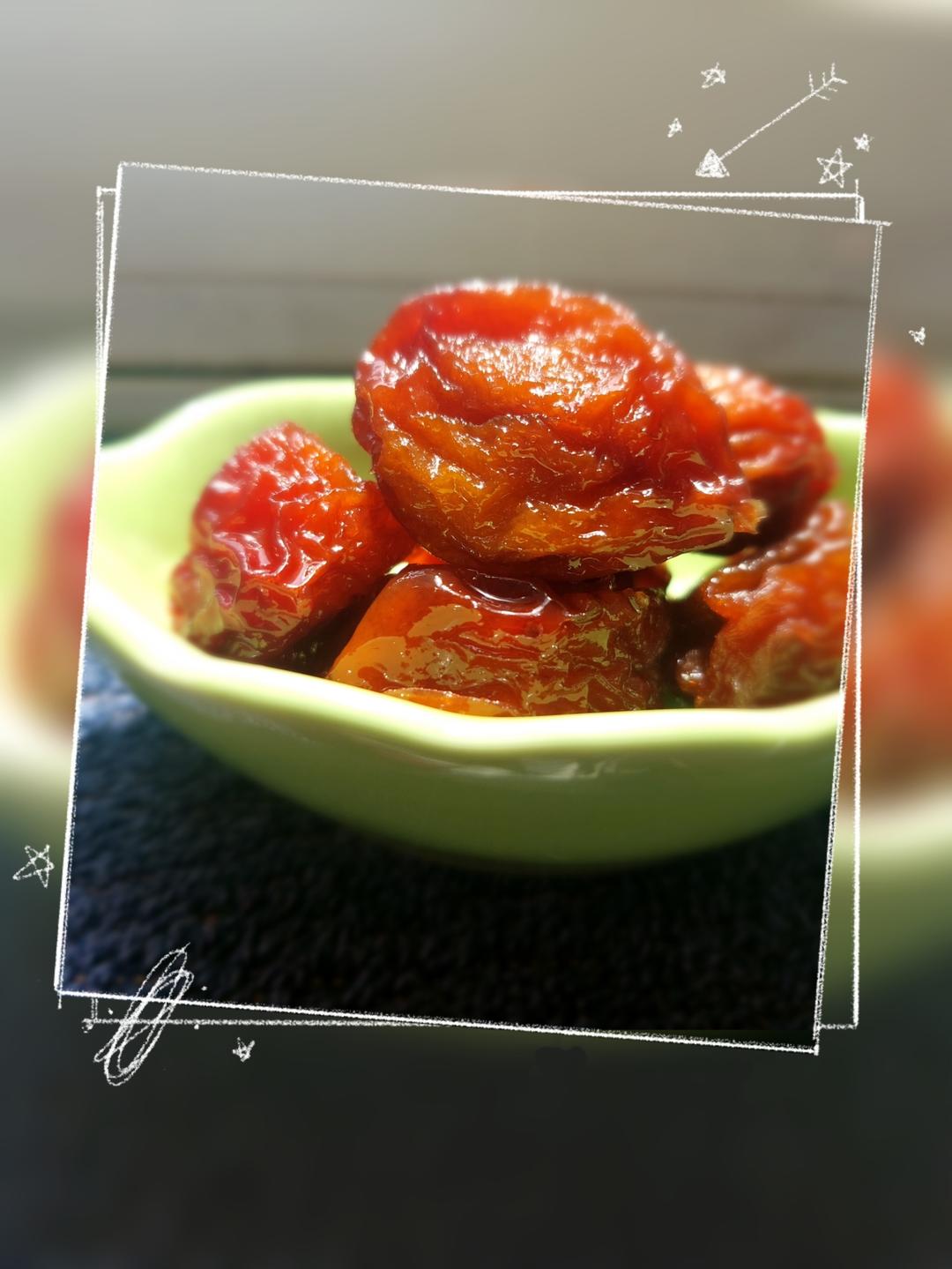 酸酸甜甜生津止渴西梅干