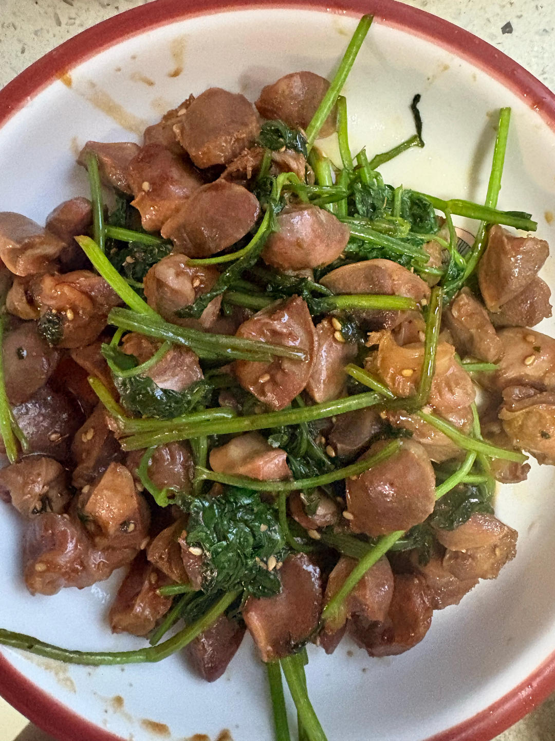火爆鸡胗