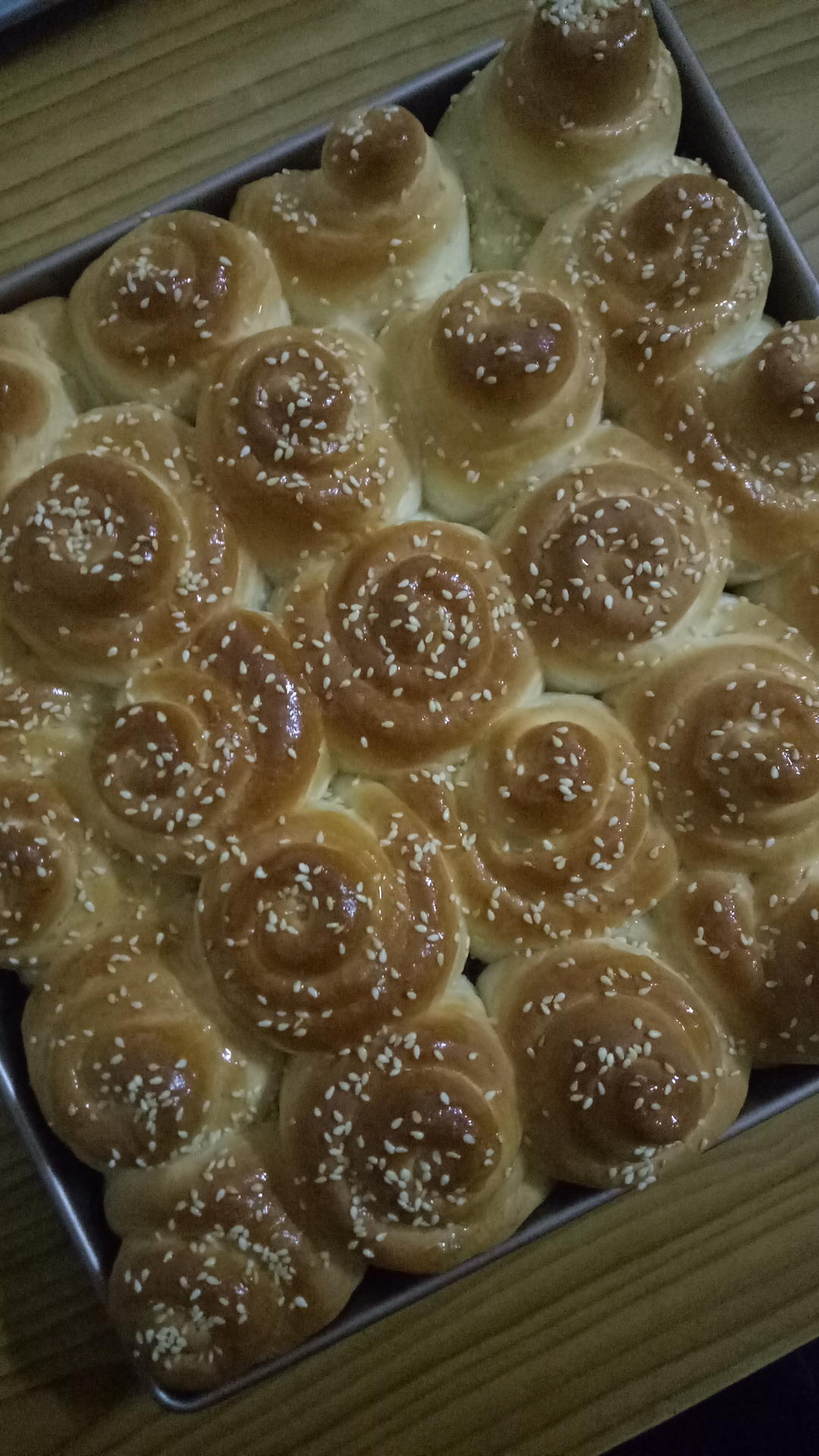 蜂蜜脆底小面包