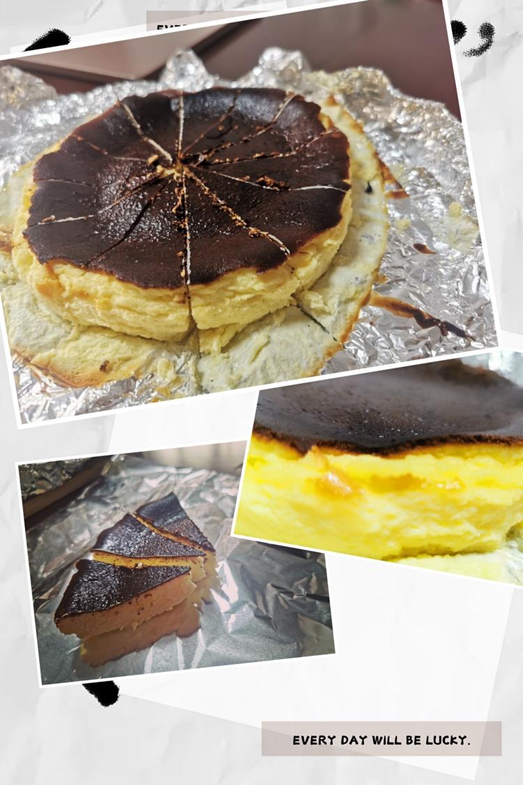 没有难度却王者口感的巴斯克焦香芝士蛋糕