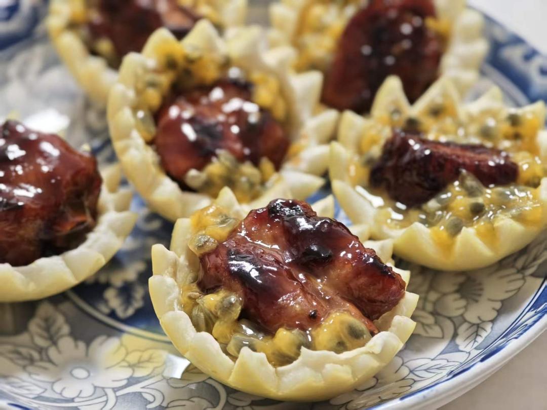 央视《三餐四季》同款——百香果排骨