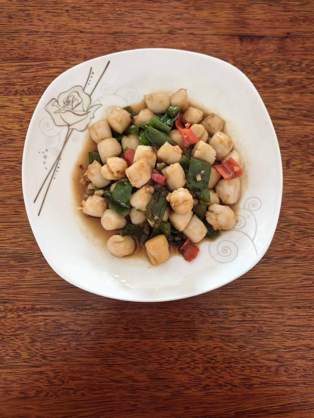 鲜贝柱烩粉丝，快手下饭神器