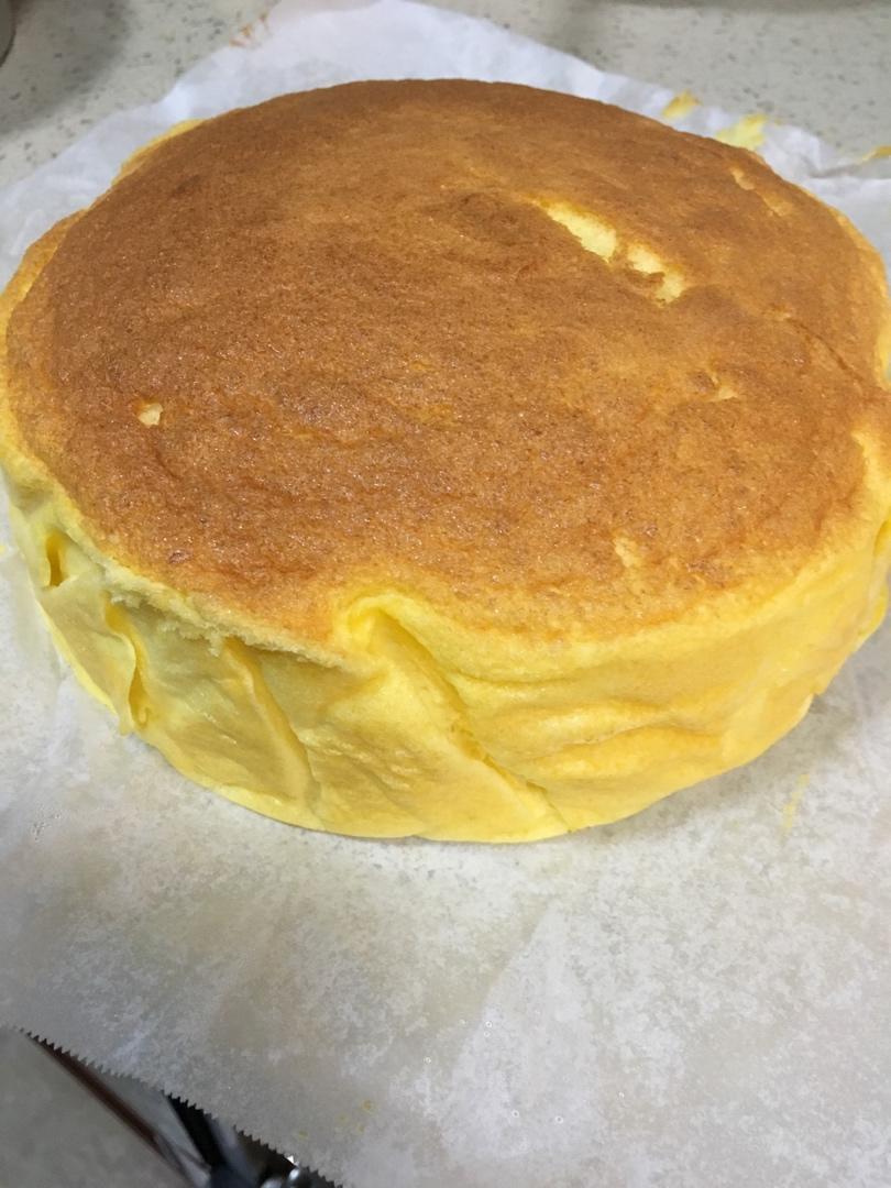 入口即化8寸轻芝士蛋糕(6寸轻乳酪蛋糕材料减半)新手也能做