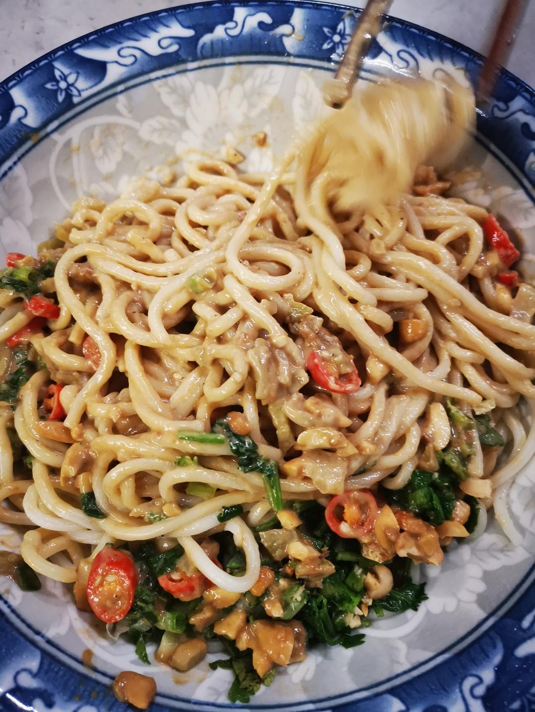 新手简单版热干面的做法