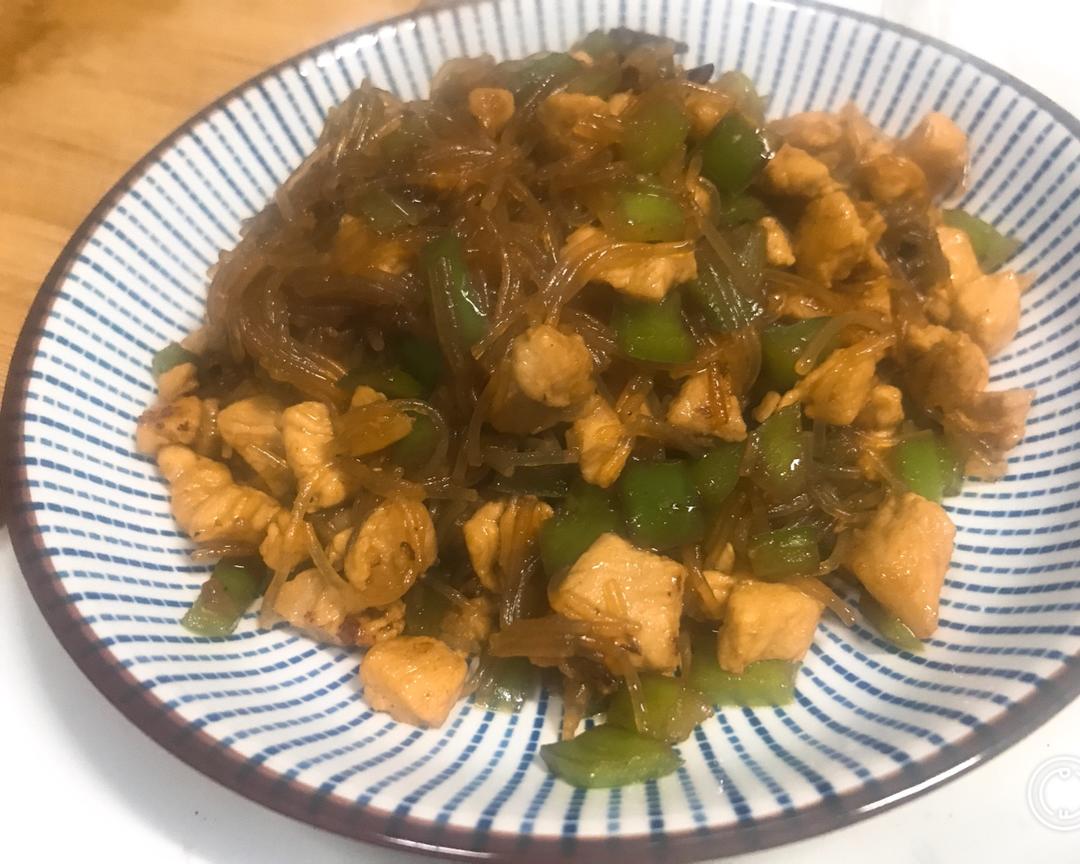 米炒肉的做法