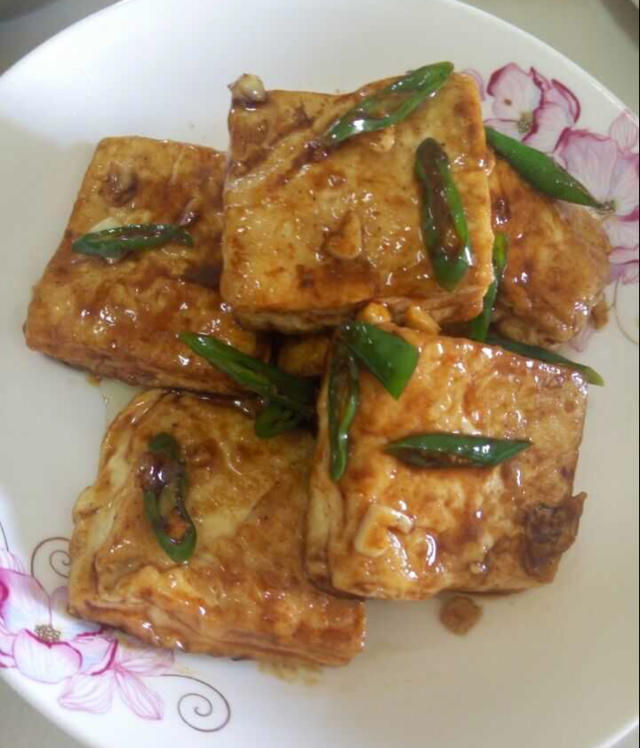 家常煎豆腐