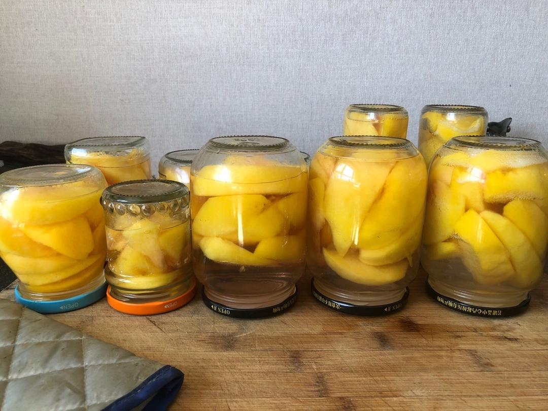 放半年都不会坏的黄桃罐头