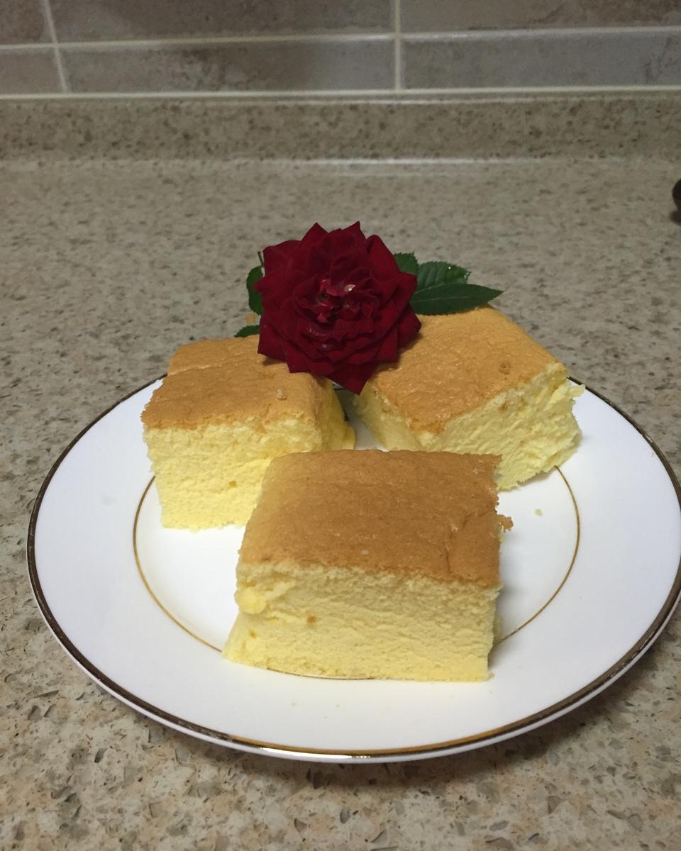 古早味蛋糕....烫面水浴法