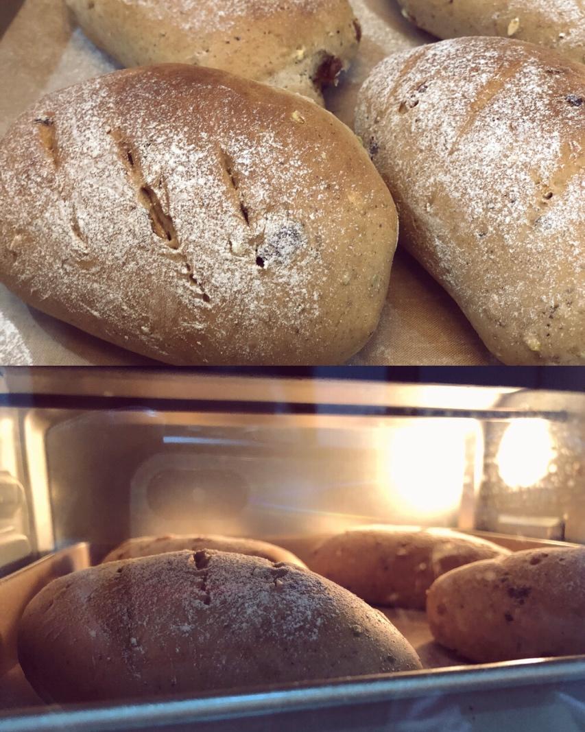 全麦红糖软欧包