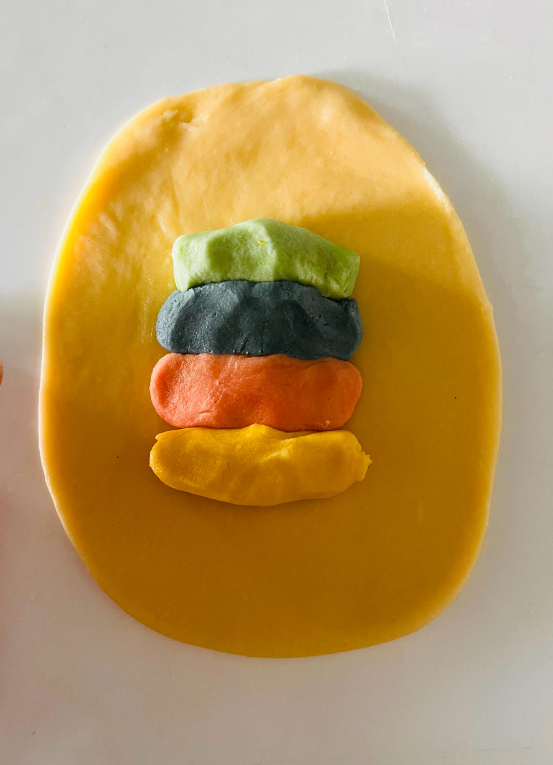 彩虹蛋黄酥细节处理！看完之后你一定成功！