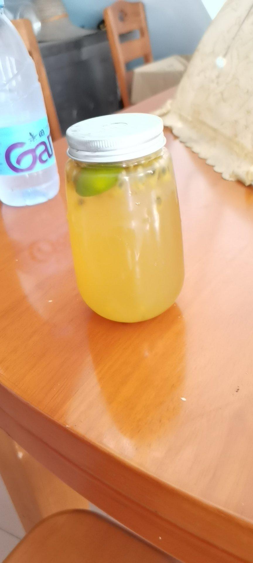 [秘方🍾]百香果蜂蜜绿茶🍵