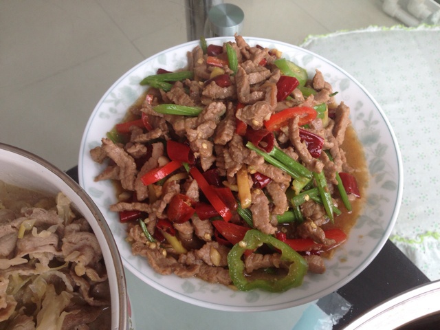小炒牛肉