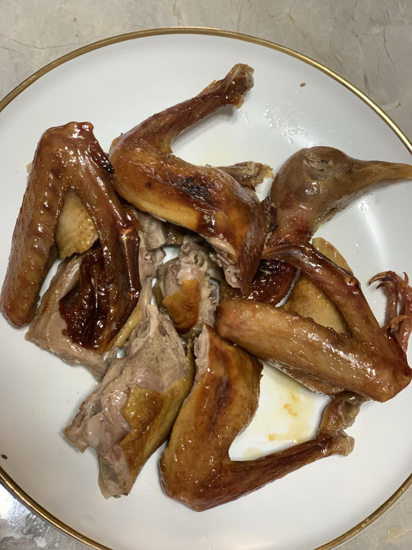 比光明招侍所还好吃的“烤乳鸽”（烤箱版）