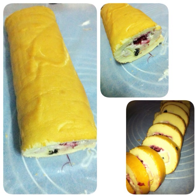 烫面戚风蛋糕卷，平凡，不平淡。