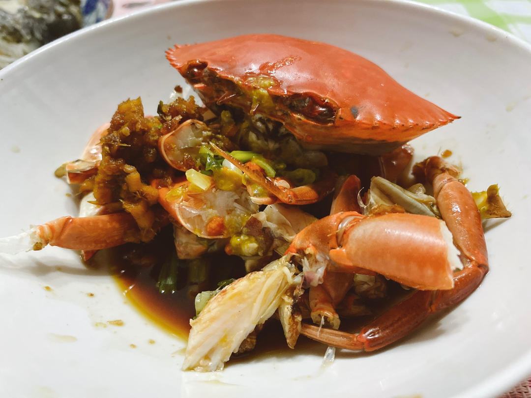 清蒸膏蟹