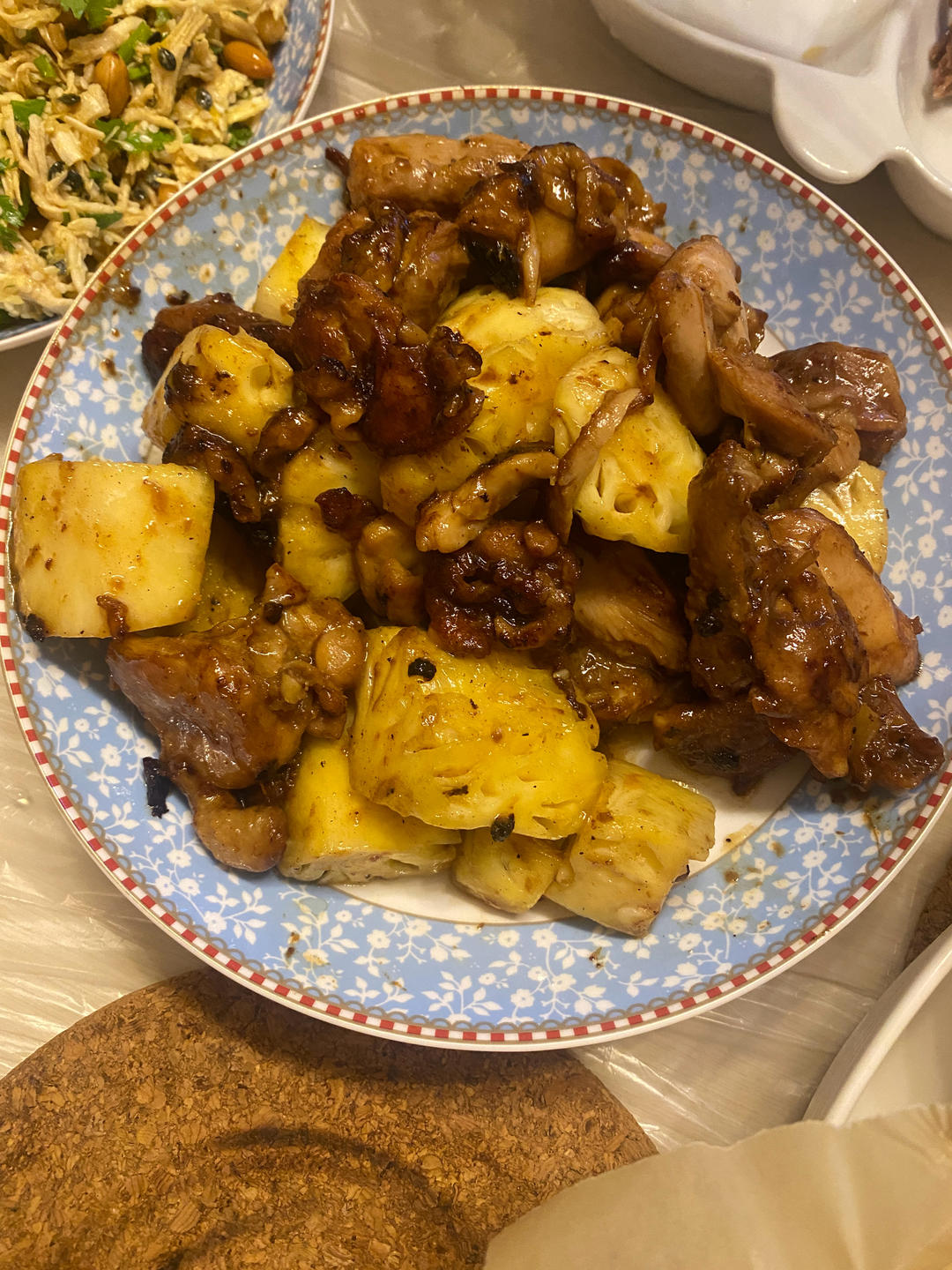 菠萝🍍香煎鸡腿肉