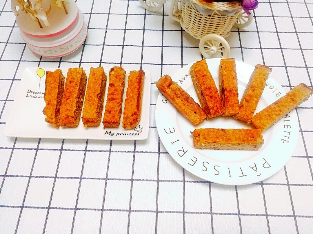 超级简单超快手-无油无糖超级健康的—香蕉燕麦坚果能量棒