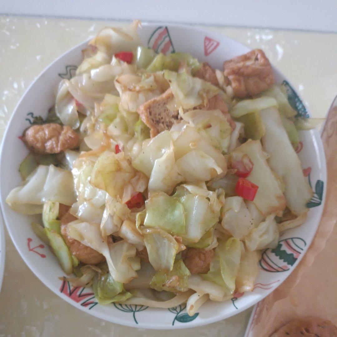 在家如何炒出餐馆的手撕包菜