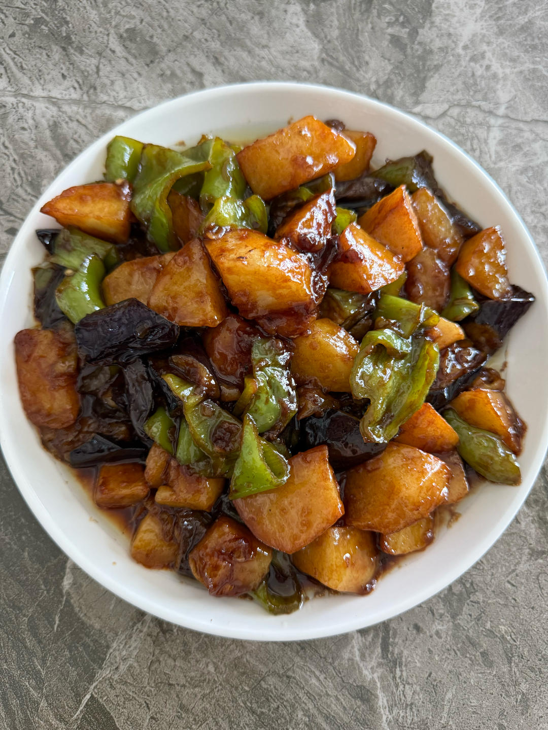 超下饭的地三鲜