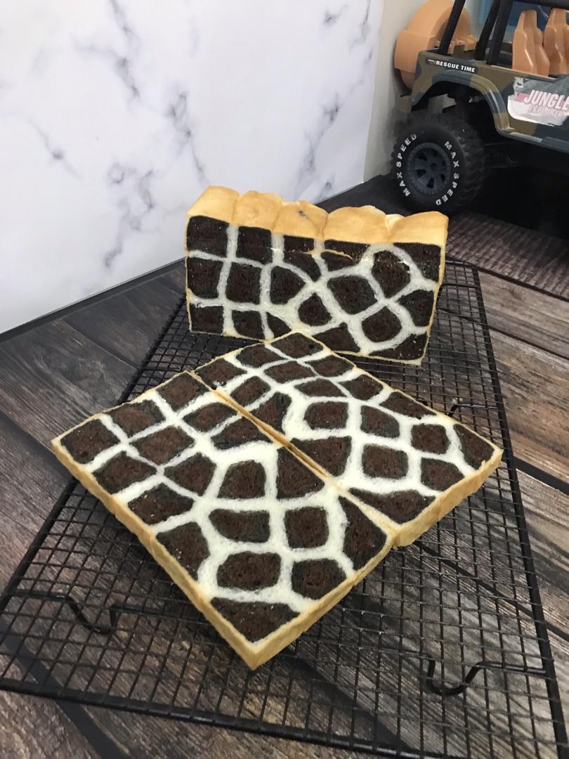 棉花糖豹纹吐司~田田版