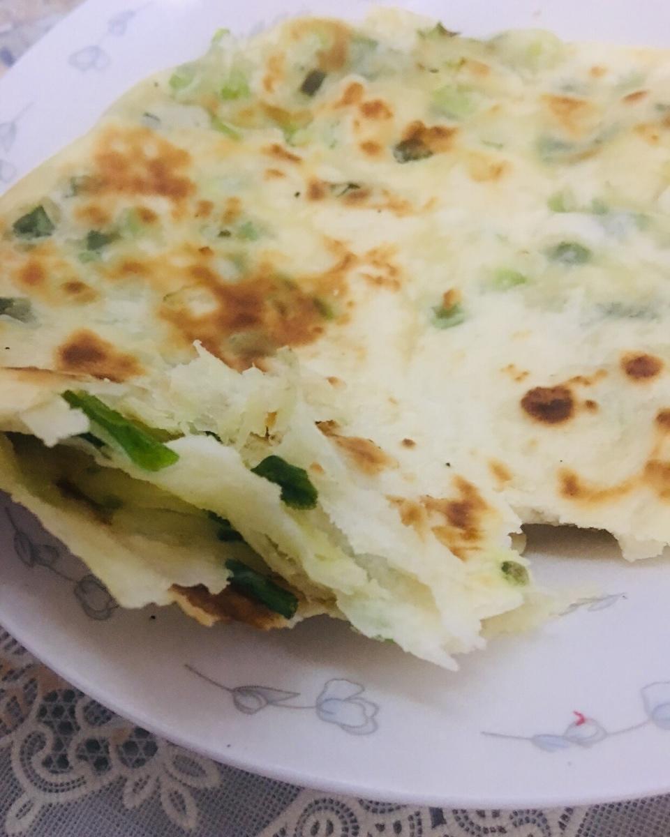 发面葱油酥饼