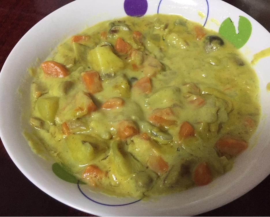 冬日暖身咖喱牛腩锅