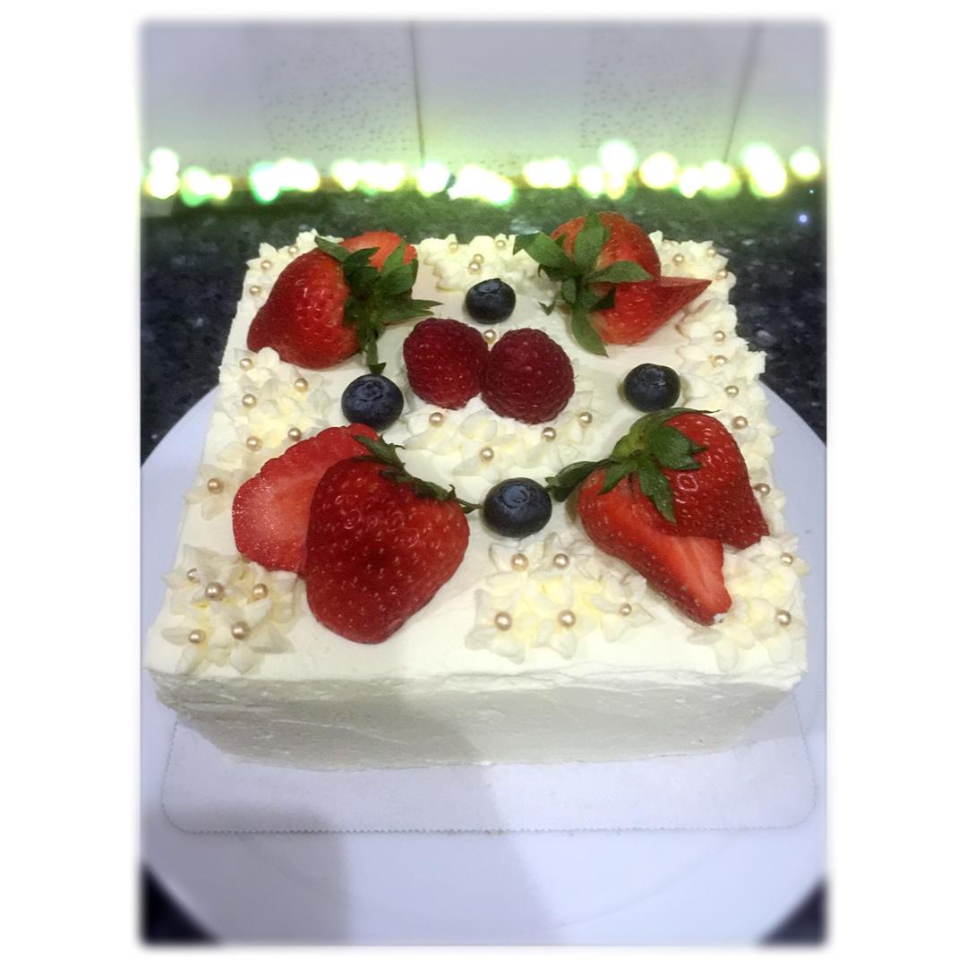 6寸戚风蛋糕（2蛋）