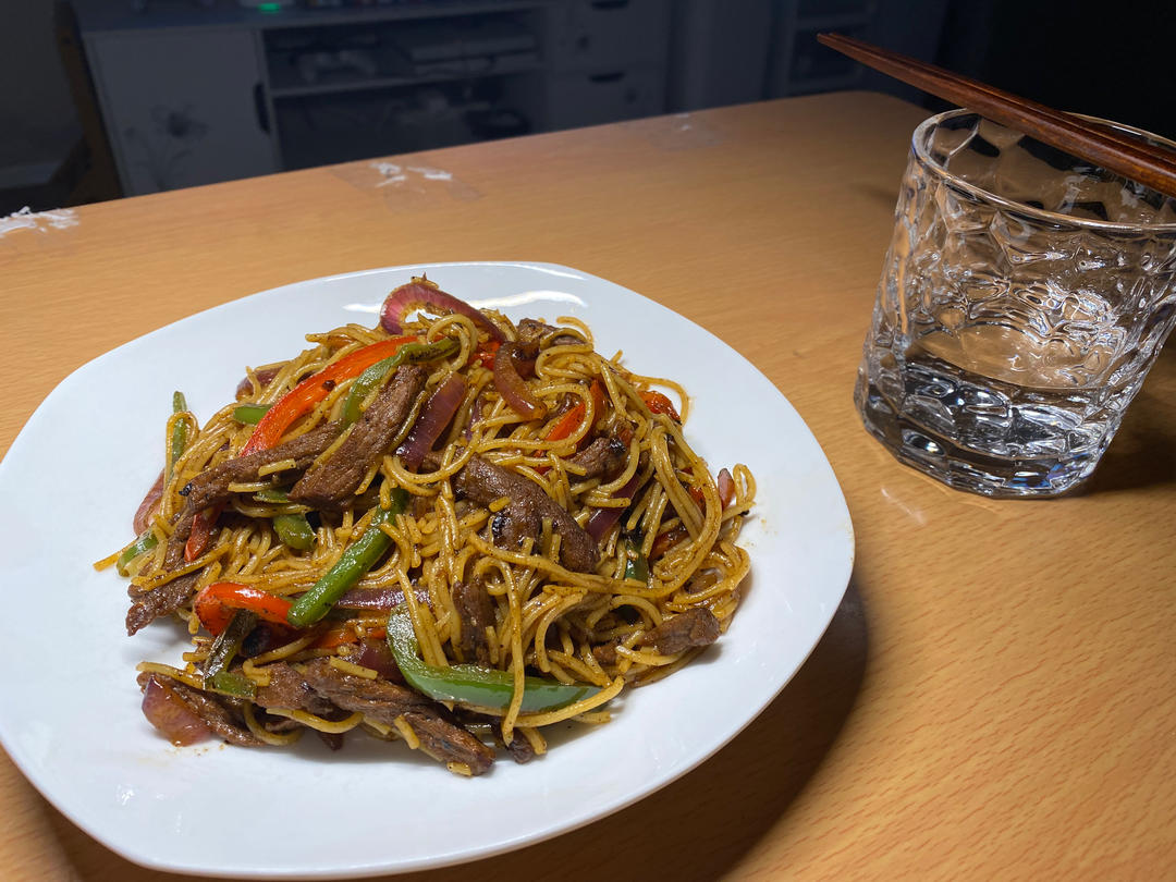 比餐厅好吃的黑椒牛柳意面🍝零失败简单教程