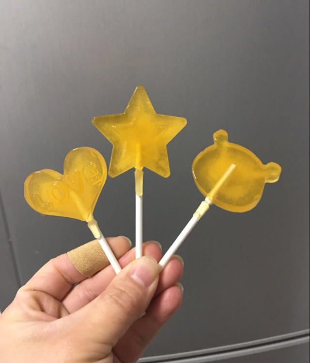 冰糖雪梨棒棒糖