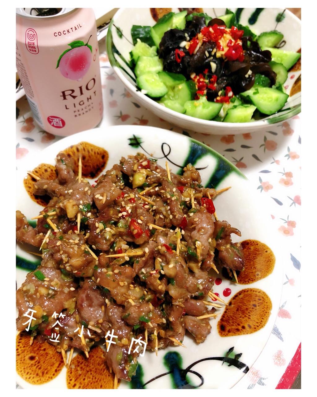牙签牛肉 道地湖南味