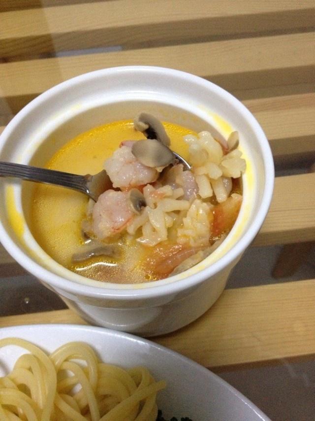 芝士洋葱海鲜汤