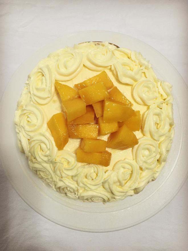 芒果奶油蛋糕的做法