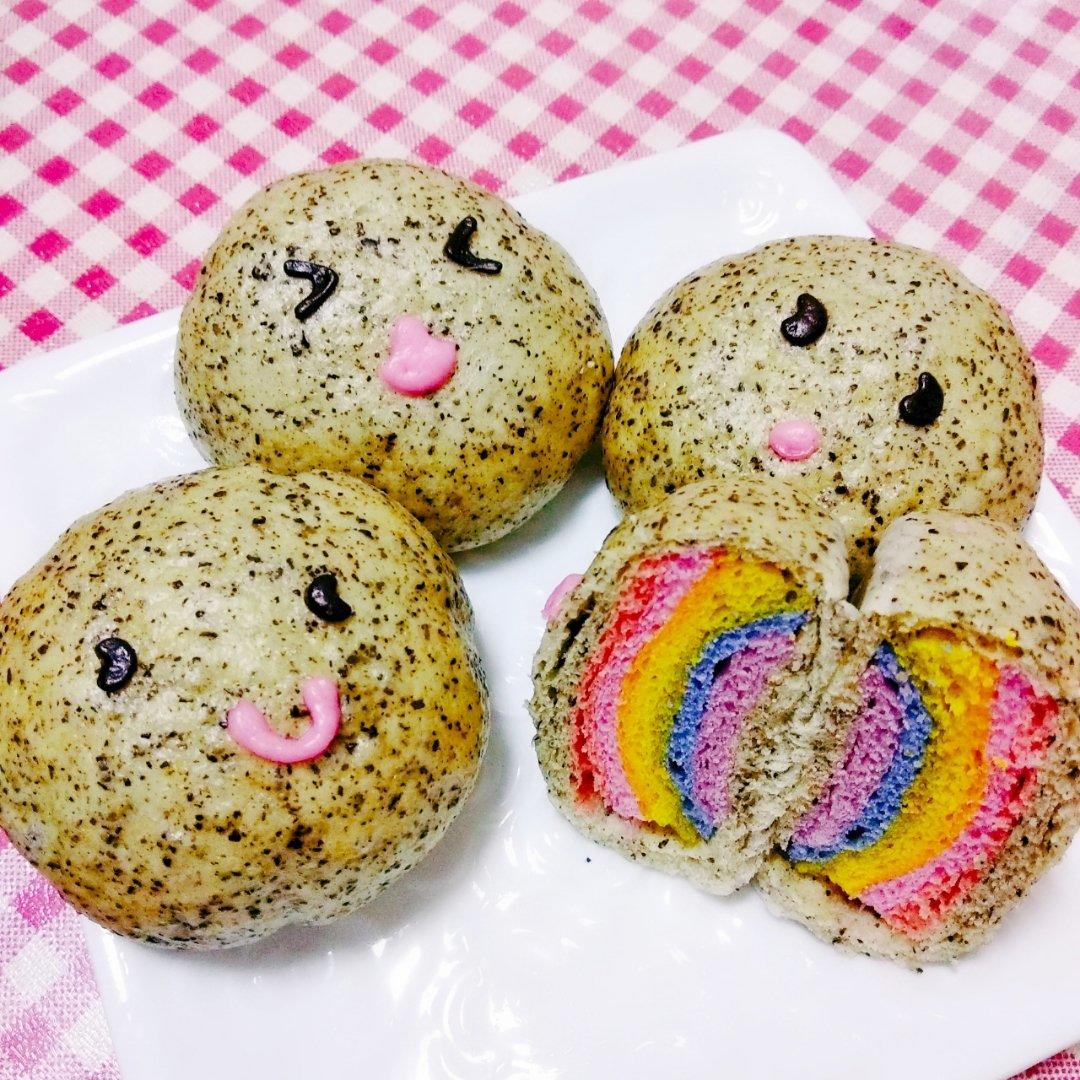 🌈彩虹馒头～拨开乌云见彩虹